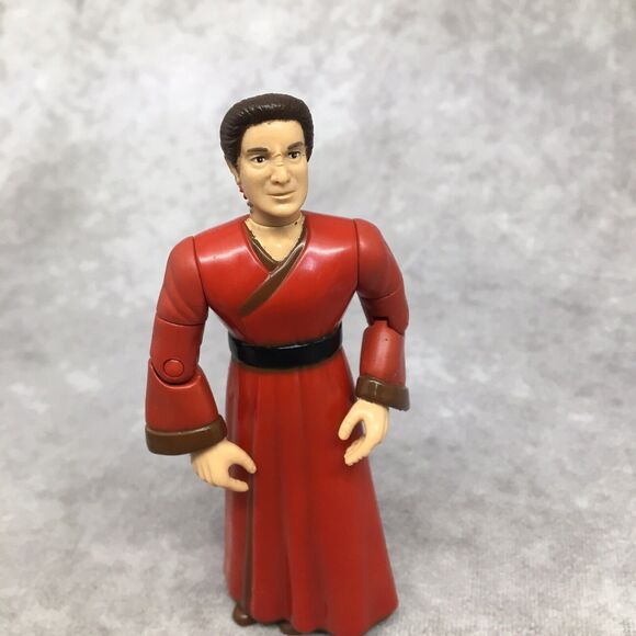 2 STAR TREK Deep Space Nine Playmates Loose Figures-Lt. Riker, Vedek Bareil - Picture 11 of 14